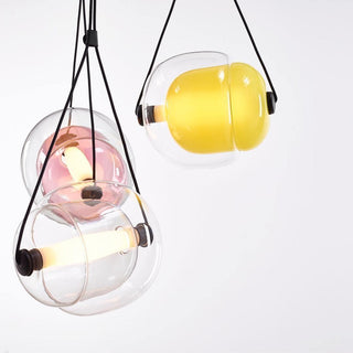 Orba Suspension Lampe en Verre Contemporain