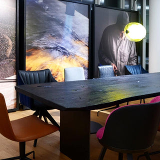 Orba Suspension Lampe en Verre Contemporain