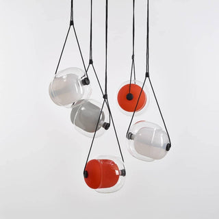 Orba Suspension Lampe en Verre Contemporain