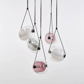 Orba Suspension Lampe en Verre Contemporain
