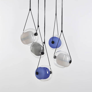 Orba Suspension Lampe en Verre Contemporain