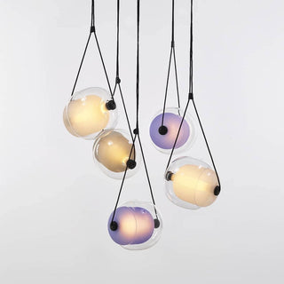 Orba Suspension Lampe en Verre Contemporain
