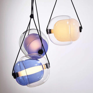 Orba Suspension Lampe en Verre Contemporain
