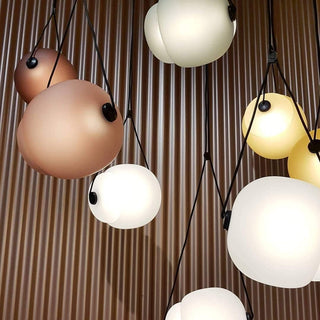 Orba Suspension Lampe en Verre Contemporain