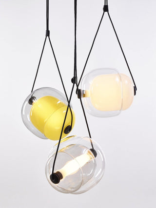 Orba Suspension Lampe en Verre Contemporain