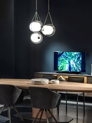 Orba Suspension Lampe en Verre Contemporain