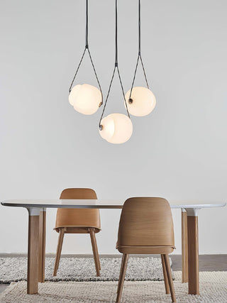 Orba Suspension Lampe en Verre Contemporain