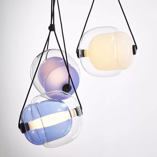 Orba Suspension Lampe en Verre Contemporain