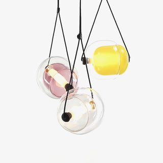 Orba Suspension Lampe en Verre Contemporain