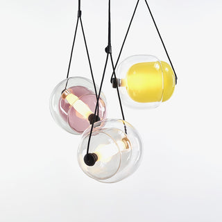 Orba Suspension Lampe en Verre Contemporain