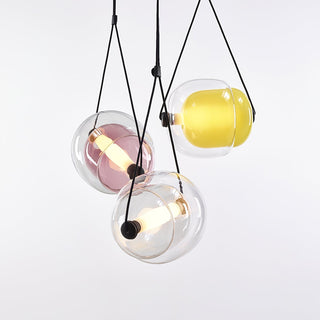 Orba Suspension Lampe en Verre Contemporain