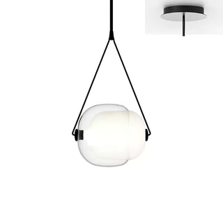 Orba Suspension Lampe en Verre Contemporain