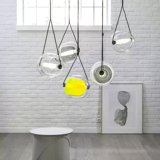 Orba Suspension Lampe en Verre Contemporain