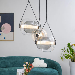 Orba Suspension Lampe en Verre Contemporain