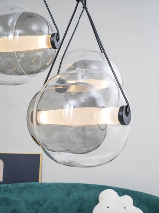 Orba Suspension Lampe en Verre Contemporain