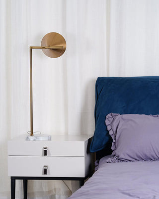 Glowen Marbre Lampe de Table Industrielle de Table