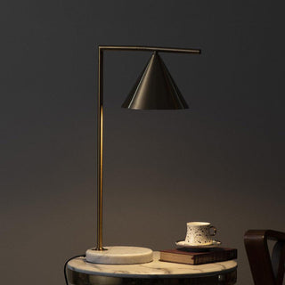 Glowen Marbre Lampe de Table Industrielle de Table