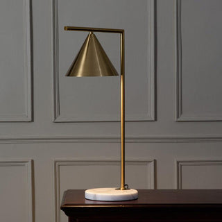 Glowen Marbre Lampe de Table Industrielle de Table