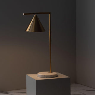 Glowen Marbre Lampe de Table Industrielle de Table