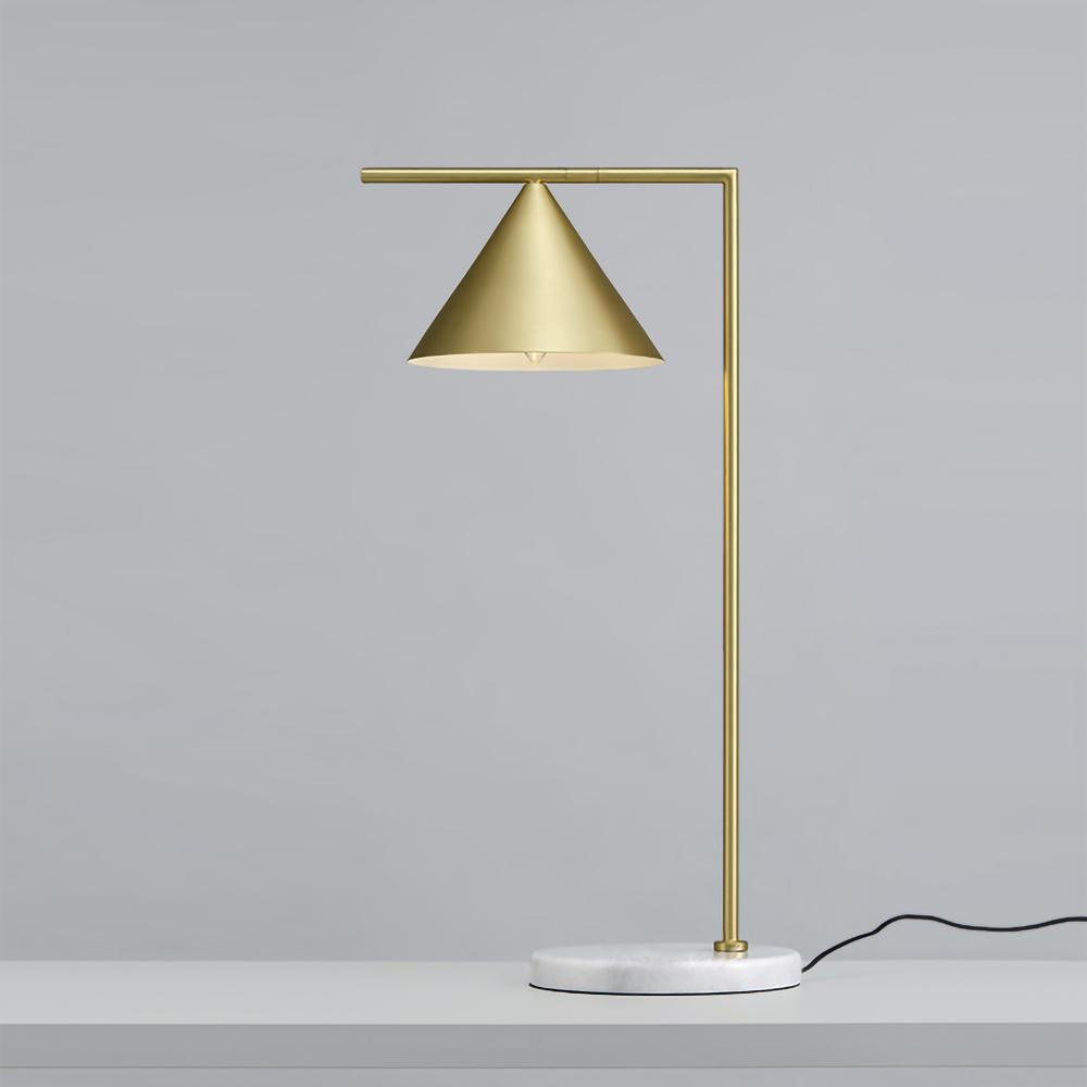 Glowen Marbre Lampe de Table Industrielle de Table