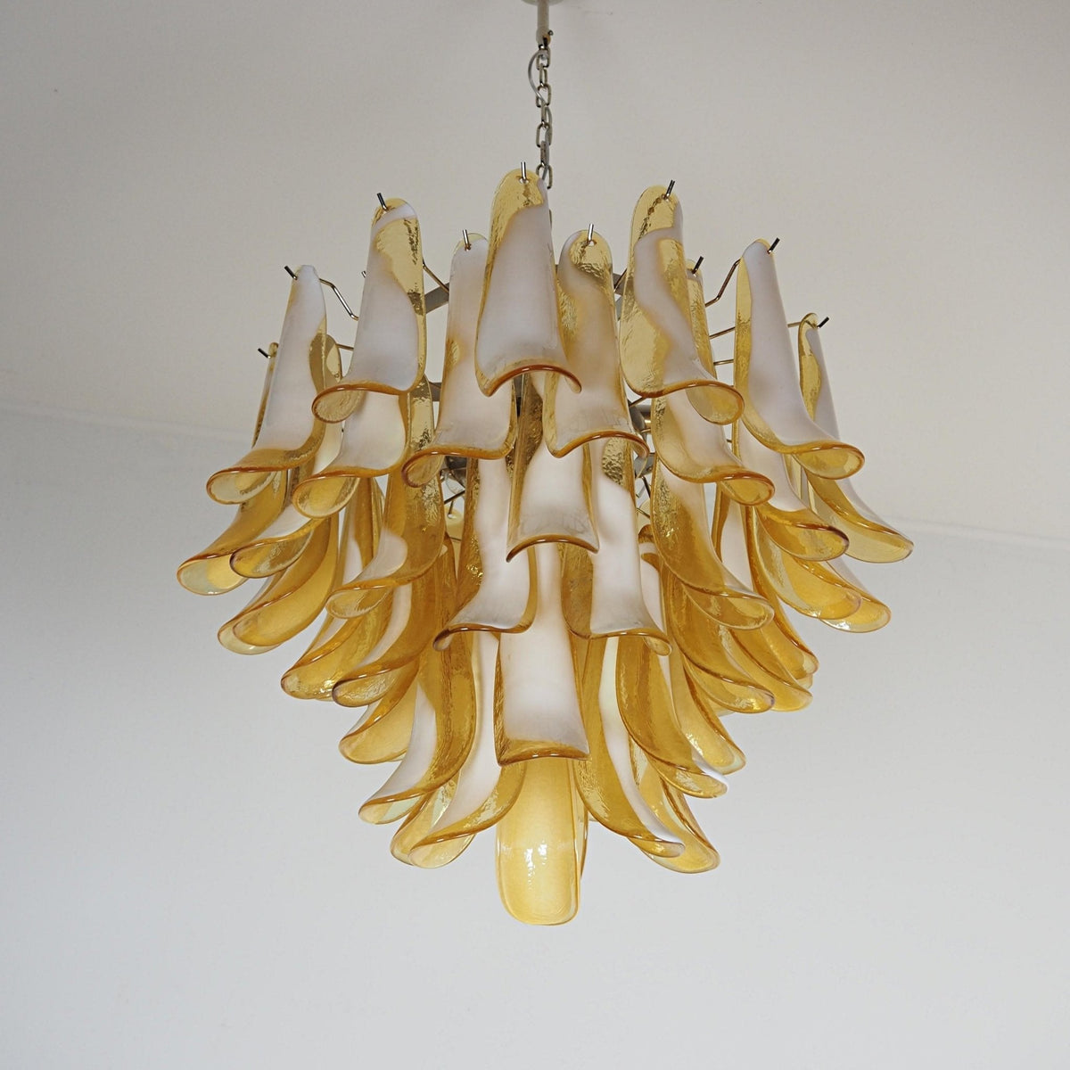 Darenien Lustre Pétales en Verre de Murano Superposés