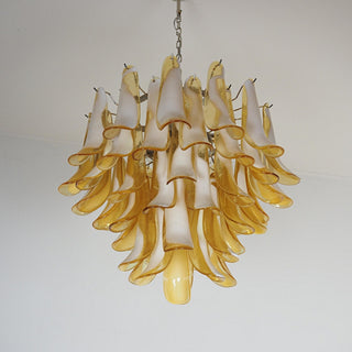 Aurora Lustre Pétales en Verre de Murano Superposés