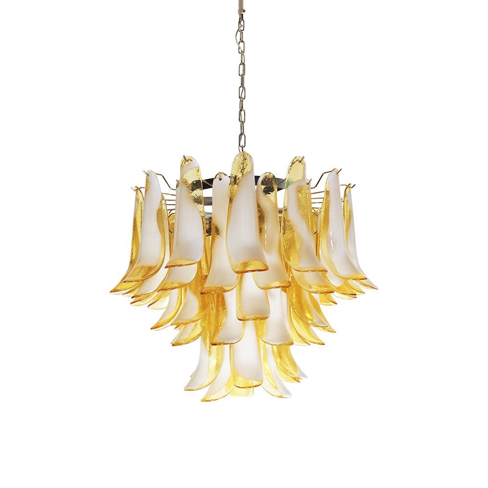 Darenien Lustre Pétales en Verre de Murano Superposés
