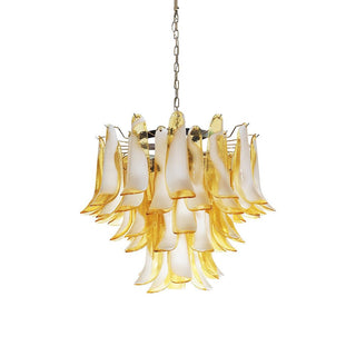 Aurora Lustre Pétales en Verre de Murano Superposés