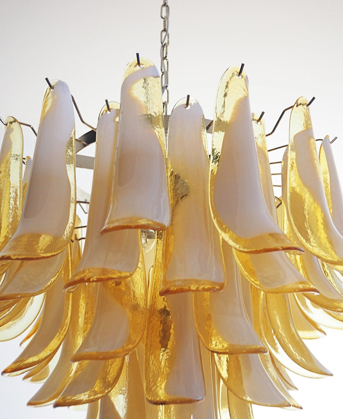 Darenien Lustre Pétales en Verre de Murano Superposés