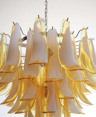 Aurora Lustre Pétales en Verre de Murano Superposés