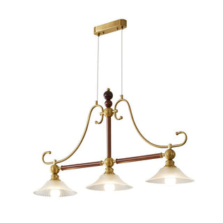 Ivvinisra Suspension en Bois Île Vintage-Luire