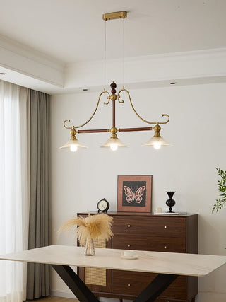 Ivvinisra Suspension en Bois Île Vintage-Luire