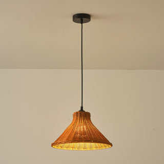 Vamirel Suspension en Rotin Naturel Minimaliste Moderne