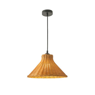 Vamirel Suspension en Rotin Naturel Minimaliste Moderne
