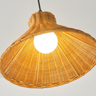 Vamirel Suspension en Rotin Naturel Minimaliste Moderne