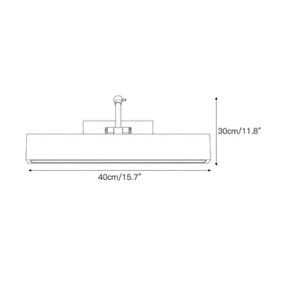 Auraraine Applique Murale en Laiton Rotative