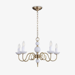 Lustra Lustre Carlita Doré Moderne