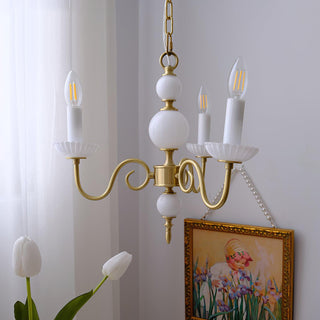 Lustra Lustre Carlita Doré Moderne