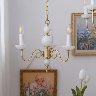 Lustra Lustre Carlita Doré Moderne