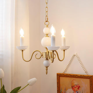 Lustra Lustre Carlita Doré Moderne