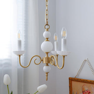 Lustra Lustre Carlita Doré Moderne