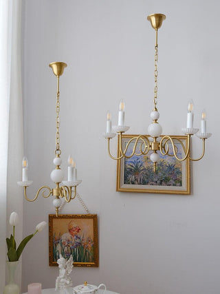 Lustra Lustre Carlita Doré Moderne