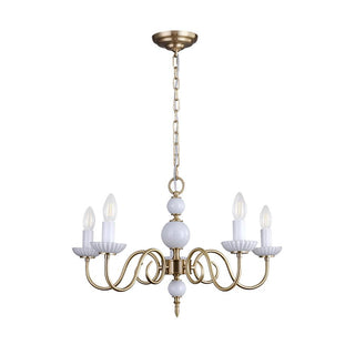Lustra Lustre Carlita Doré Moderne