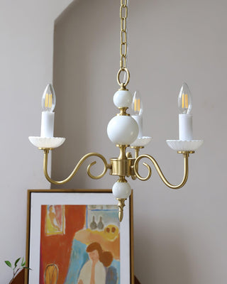 Lustra Lustre Carlita Doré Moderne