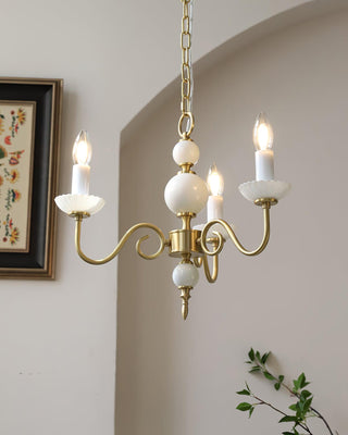 Lustra Lustre Carlita Doré Moderne
