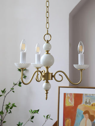Lustra Lustre Carlita Doré Moderne