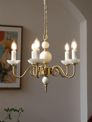 Lustra Lustre Carlita Doré Moderne