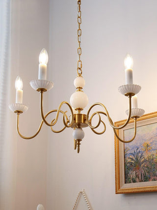 Lustra Lustre Carlita Doré Moderne