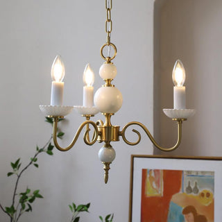 Lustra Lustre Carlita Doré Moderne