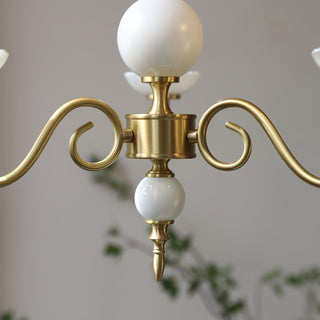Lustra Lustre Carlita Doré Moderne